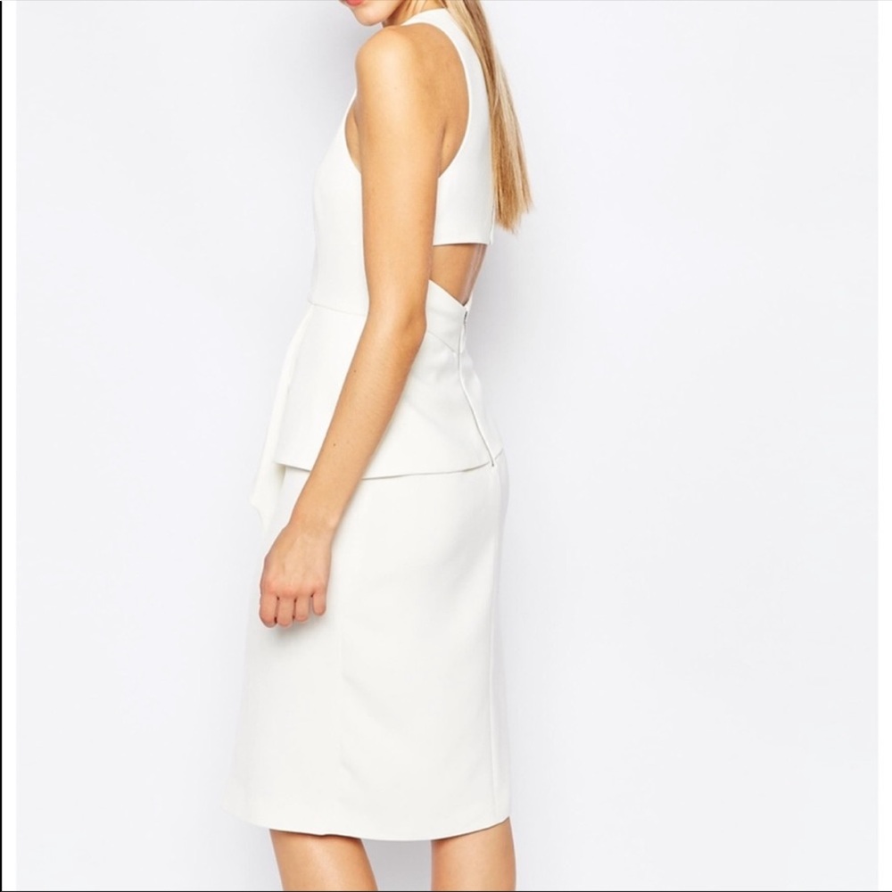 RePoshing: findersKEEPERS- white midi dress